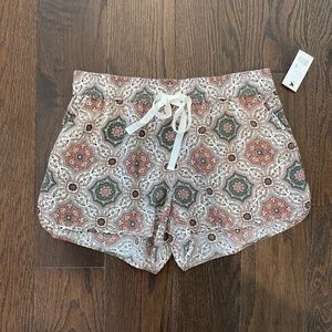 Joie Layana paisley print silk shorts